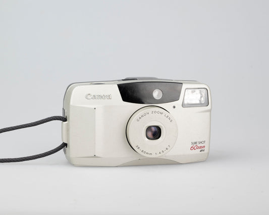 Appareil photo argentique Canon Sure Shot 60 Zoom 35 mm - problème de viseur ; sinon fonctionne bien (série 9404853)