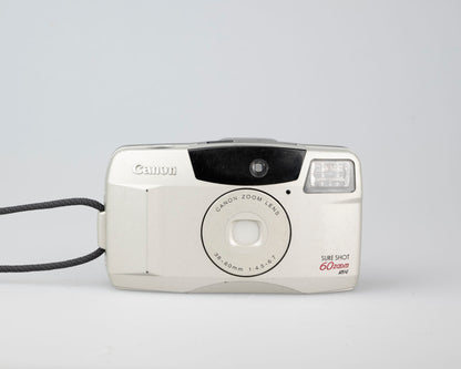 Canon Sure Shot 60 Zoom 35mm film camera - viewfinder issue; otherwise works well (serial 9404853)