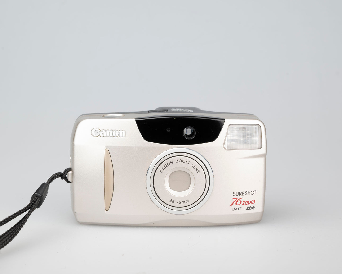 Canon Sure Shot 76 Zoom Date 35mm film camera w/ case (serial 4665893)