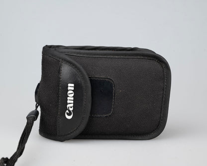 Canon Sure Shot 76 Zoom Date 35mm film camera w/ case (serial 4665893)