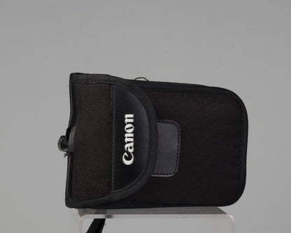 Appareil photo argentique Canon Sure Shot 76 Zoom 35 mm avec étui (série 4113185)