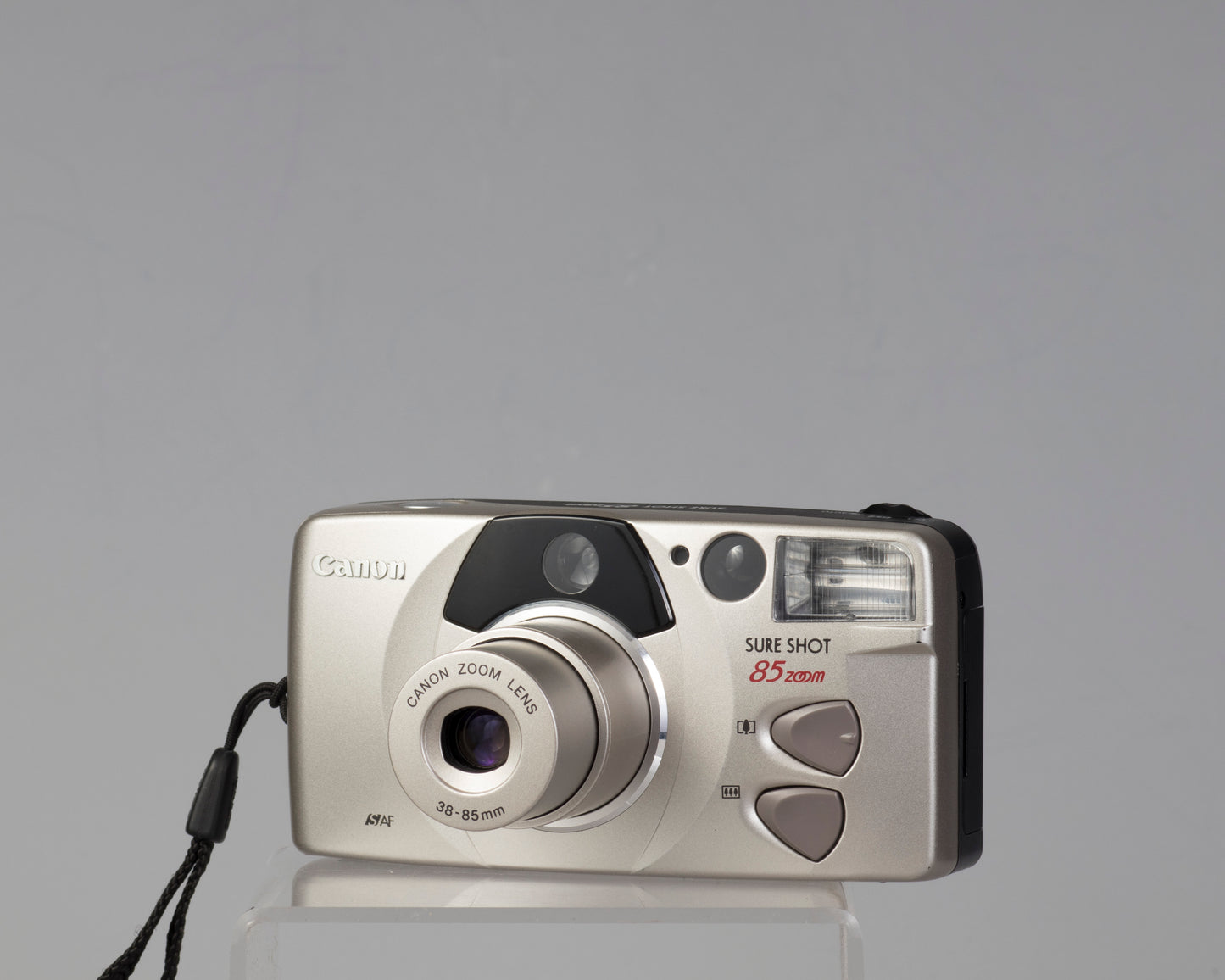 Appareil photo Canon Sure Shot 85 Zoom avec boîte et étui d'origine (série 4729469)