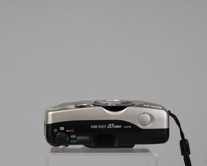 The Canon Sure Shot 85 Zoom Date top view