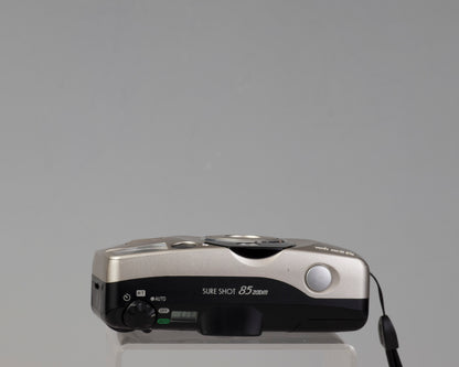 The Canon Sure Shot 85 Zoom top view