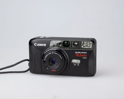 Canon Sure Shot Tele Max 35mm film camera w/ case (serial 5550441)