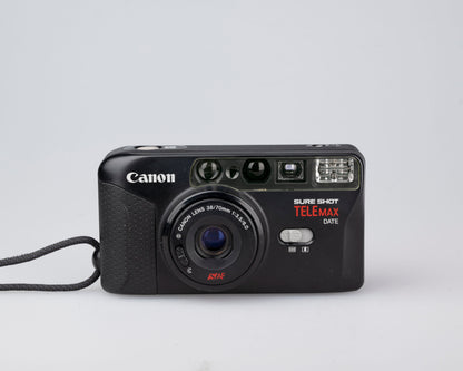 Canon Sure Shot Tele Max 35mm film camera w/ case (serial 5550441)