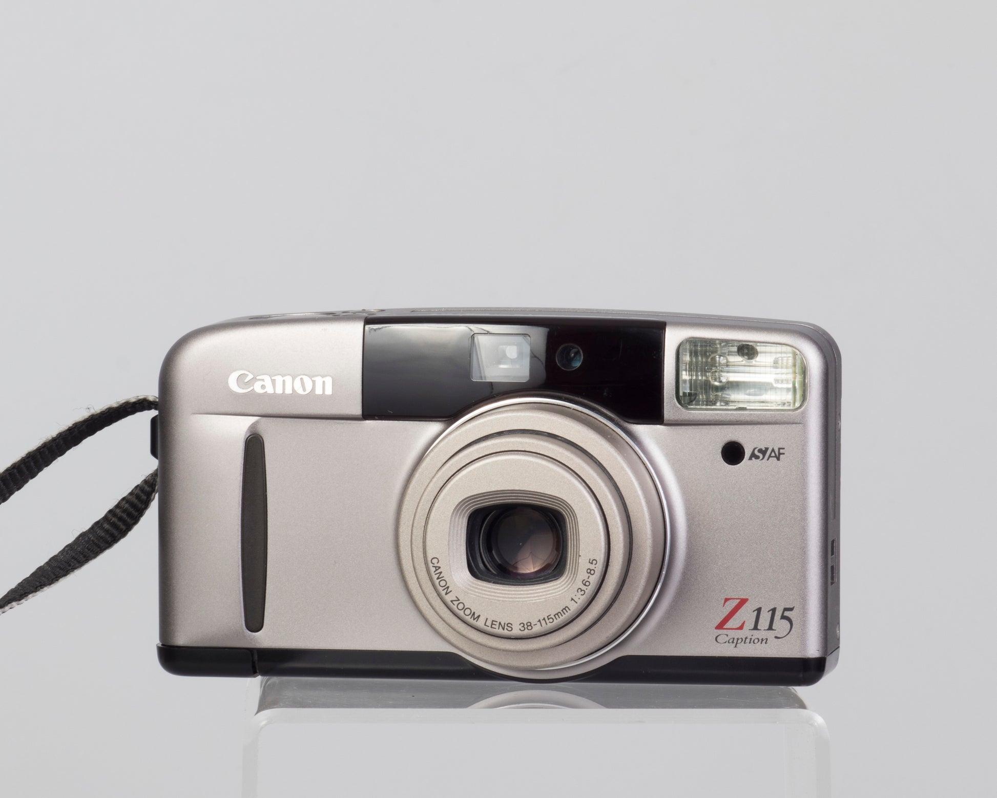 The Canon Sure Z115 was the company's top of the line 35mm point-and-shoot camera from the 1990s