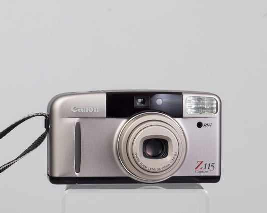 The Canon Sure Z115 was the company's top of the line 35mm point-and-shoot camera from the 1990s