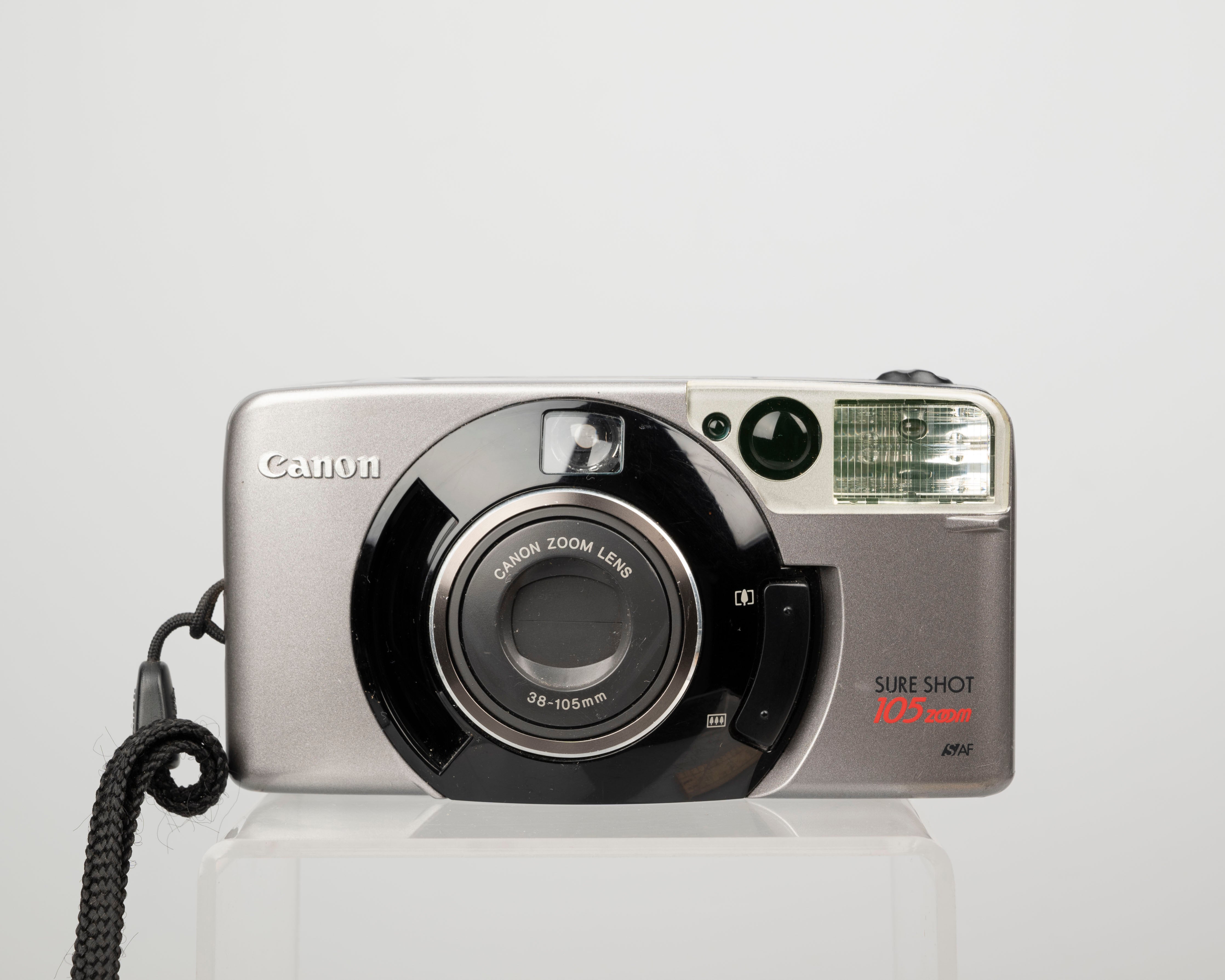 Canon Sure Shot 105 Zoom 35mm film camera (serial 2102568) – New
