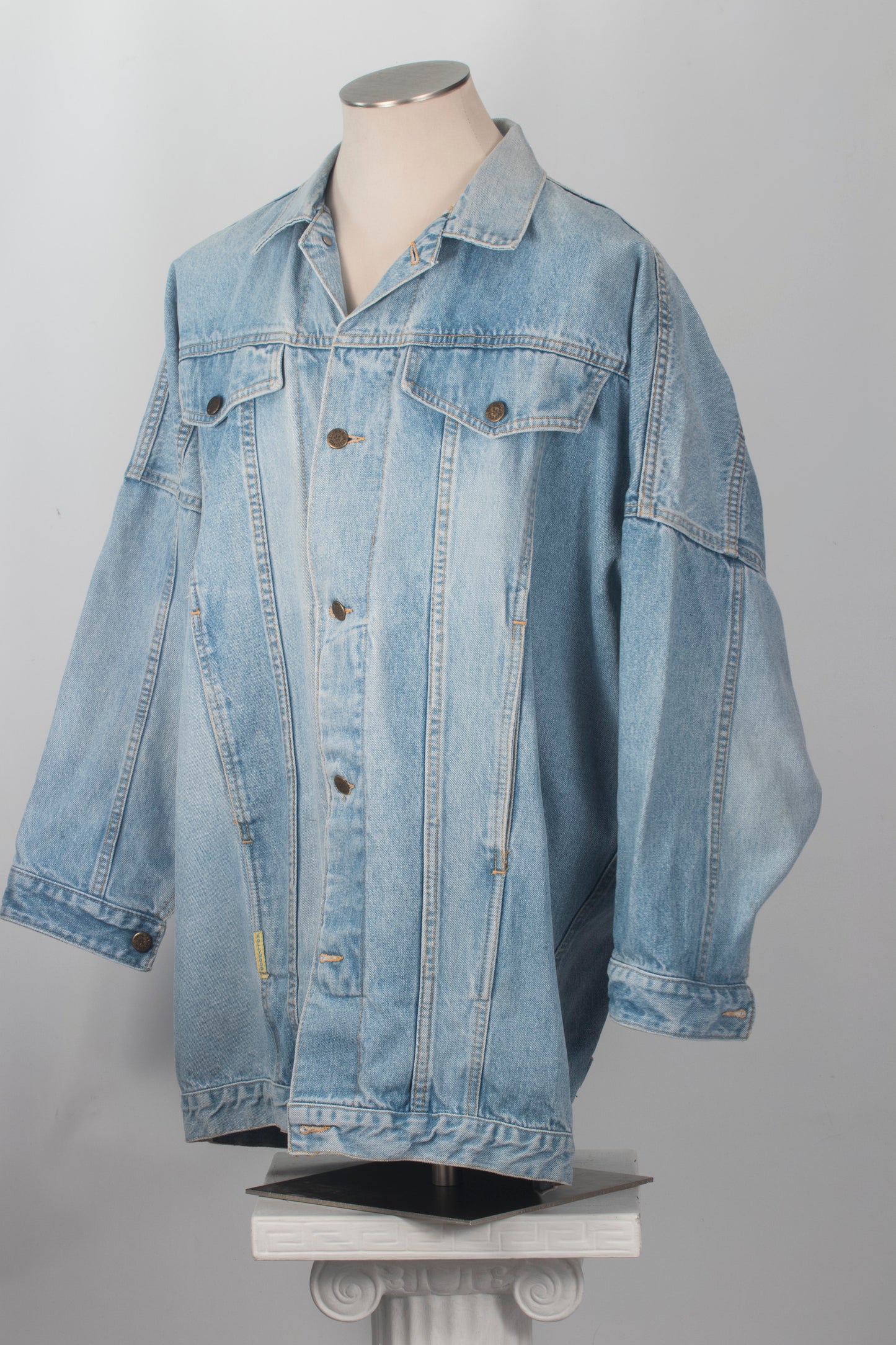 Veste en jean Hollywood longue