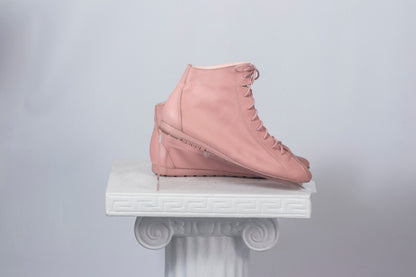Sbicca pink lace up sneaker boots - women's 7.5