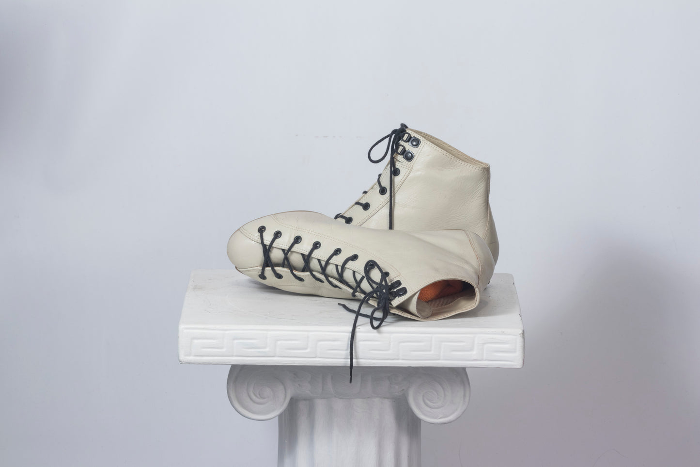 Bottines baskets écrues 7.5