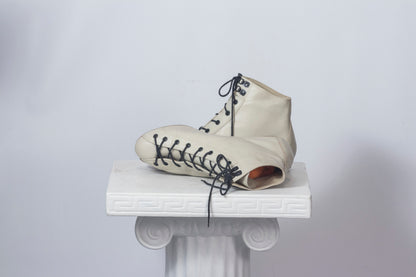 Bottines baskets écrues 7.5