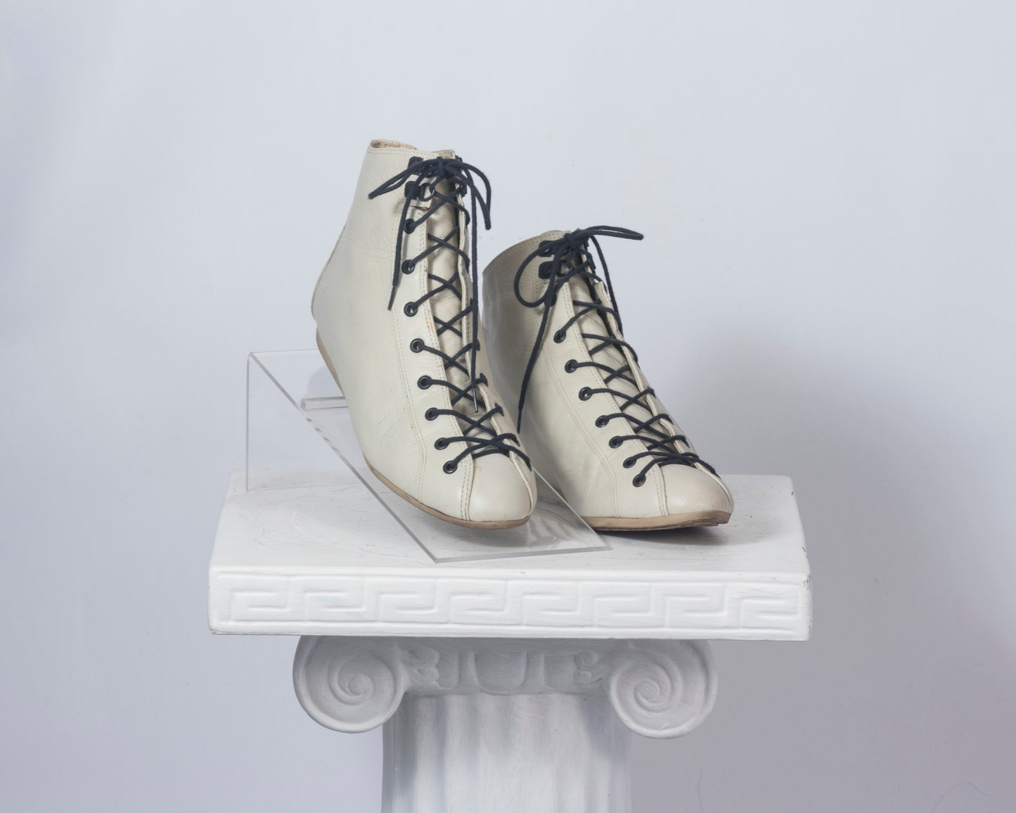 Bottines baskets écrues 7.5