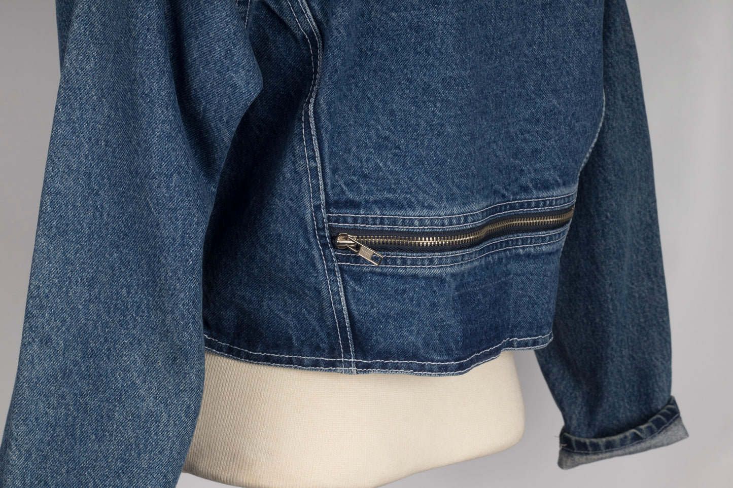 Veste courte Cobra en denim - moyen