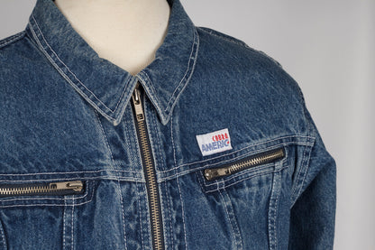 Veste courte Cobra en denim - moyen