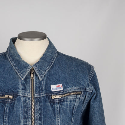 Veste courte Cobra en denim - moyen