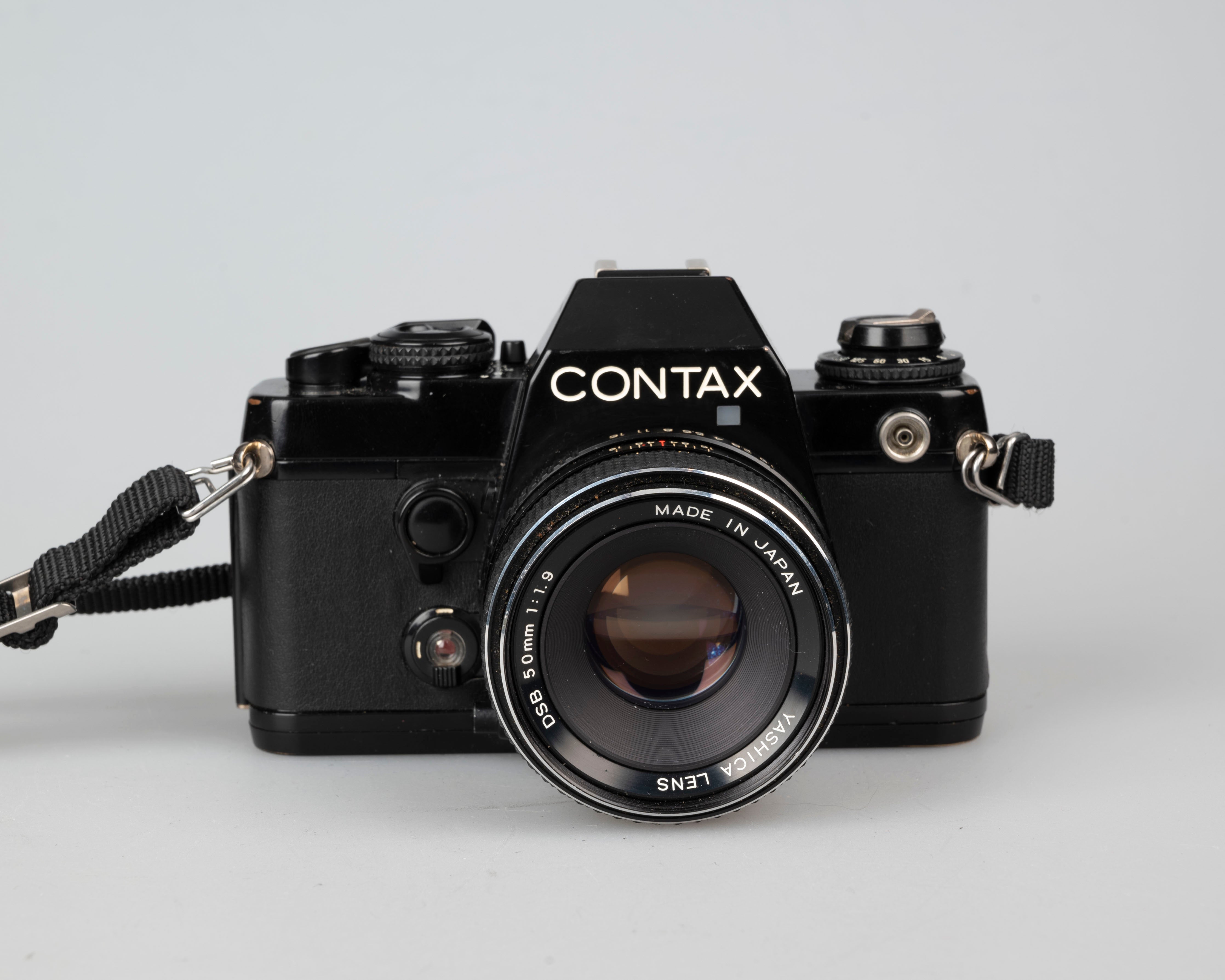 Contax 139 Quartz 35mm SLR w/ DBS 50mm f1.9 lens – New Wave Pool