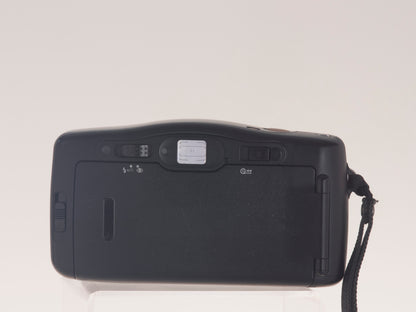 Fuji DL-95 Super autofocus 35mm film camera. Back view.