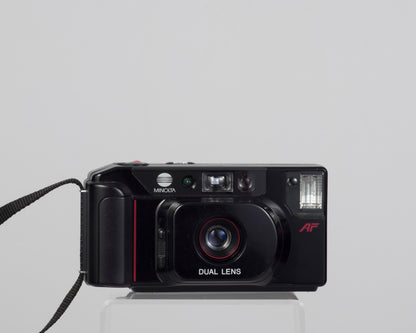 Appareil photo Minolta Freedom DL à double objectif 35 mm avec étui (série 78206656)