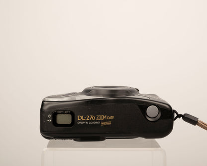 Appareil photo Fujifilm DL-270 Zoom 35 mm avec boîte, étui et manuel d'origine (série 80500003)