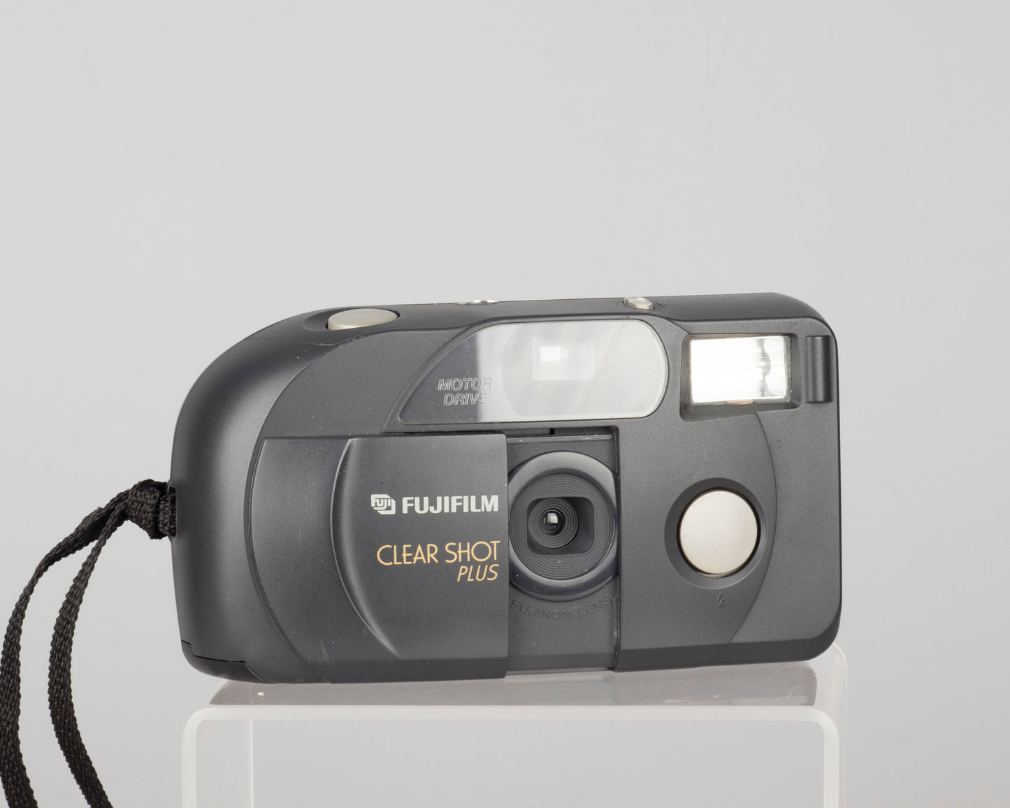 Appareil photo argentique Fujifilm Clear Shot Plus 35 mm (bracelet noir)