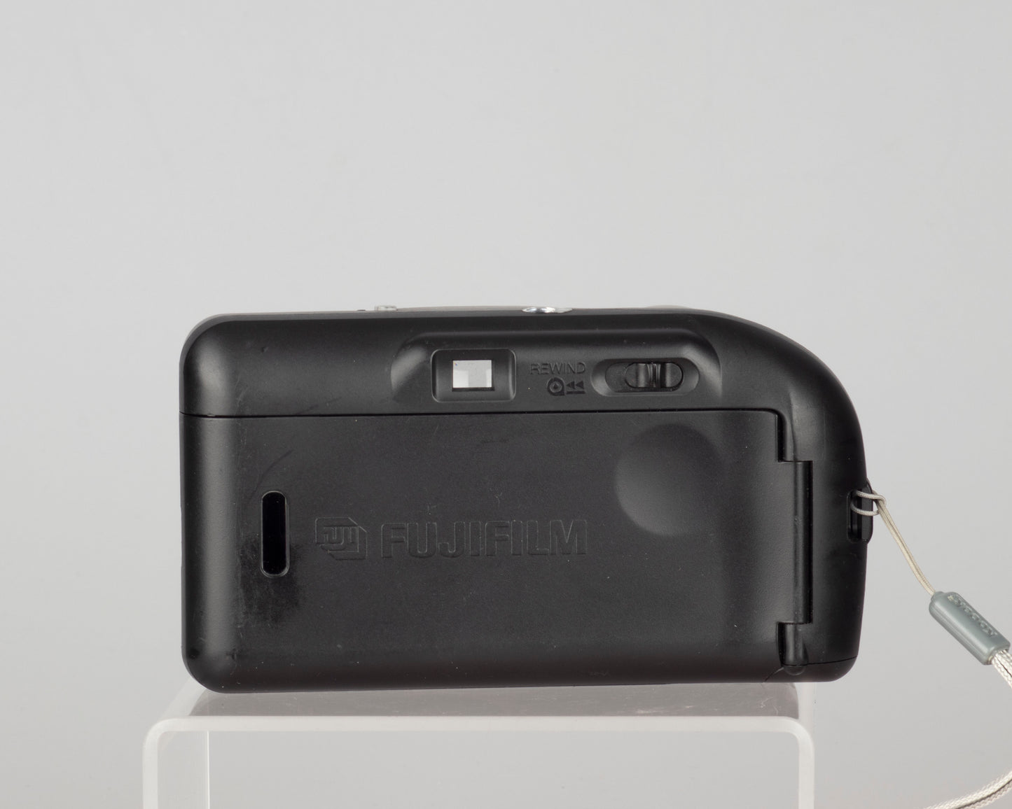 Fujifilm Clear Shot Plus 35mm film camera (grey strap)