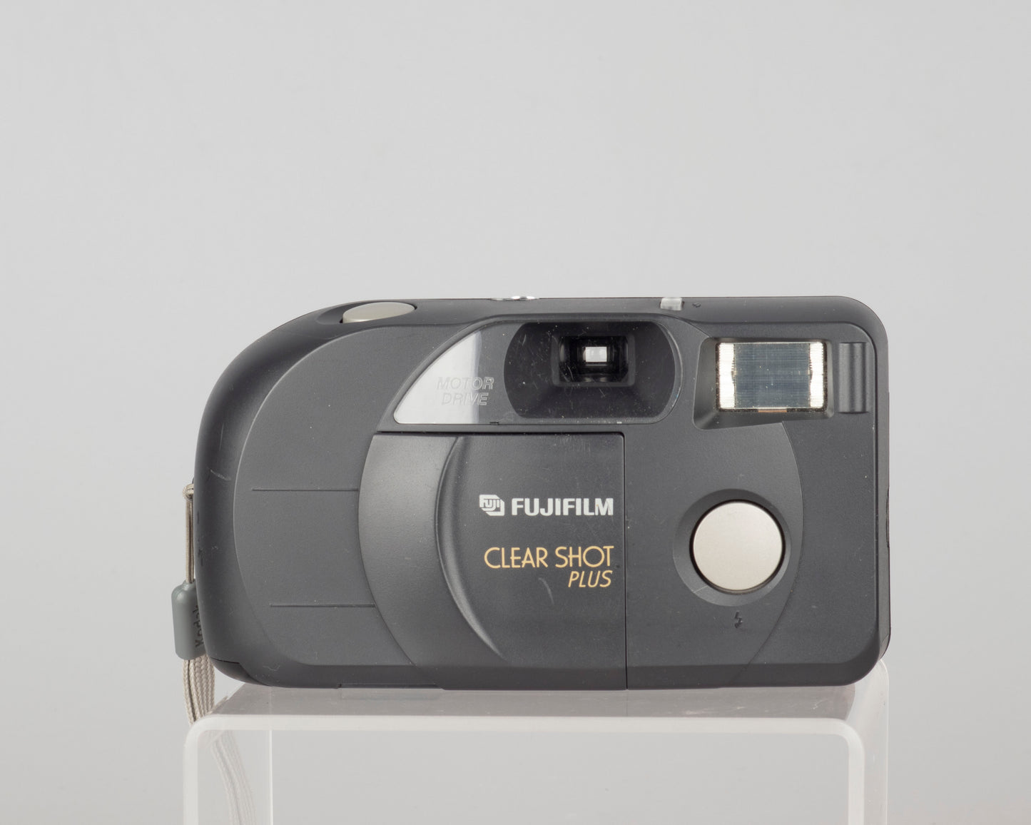 Fujifilm Clear Shot Plus 35mm film camera (grey strap)