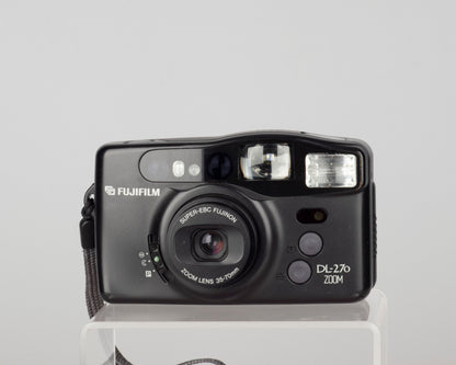 The Fujifilm DL-270 Zoom is a quality 35mm point-and-shoot featuring a 35-70mm Super-EBC Fujinon lens