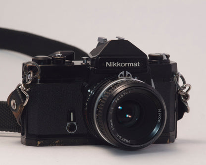 Reflex Nikkormat FT3 35 mm + objectif Nikon 50 mm f2