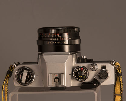 Ricoh Singlex II + objectif Carl Zeiss Jena 50 mm