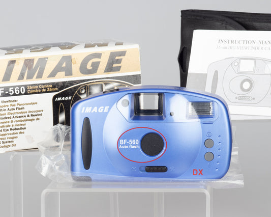 Appareil photo Image BF-560 35 mm avec boîte, étui et manuel d'origine
