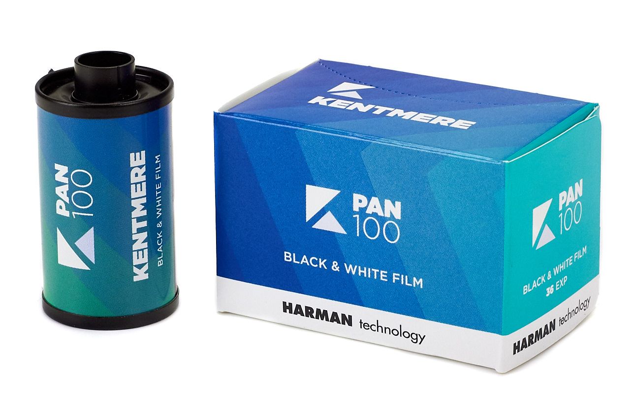 Assortiment de film Ilford et Kentmere 3 mm (quatre rouleaux de 36 poses)