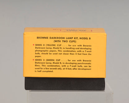 Kodak Brownie Darkroom Lamp Kit Model B (safelights) in original box