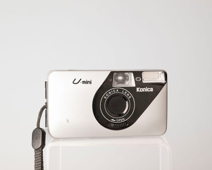 Konica U-mini ultra compact 35mm camera w/ box and manual (serial 3314218)