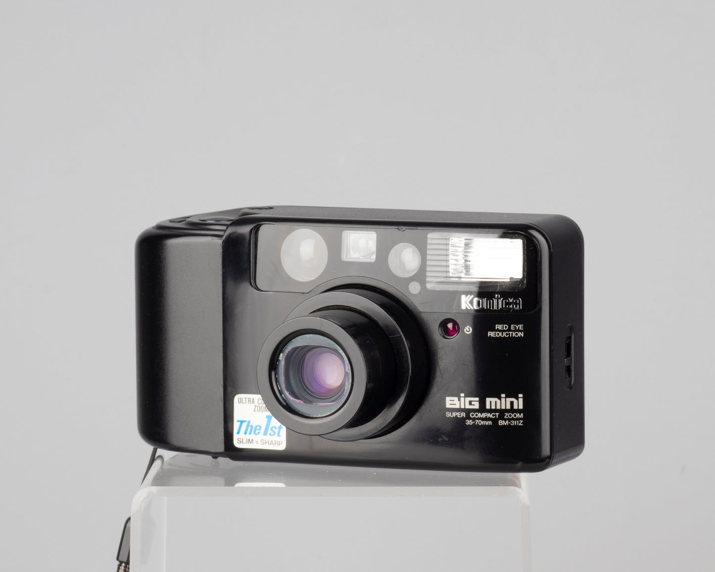 Konica Big Mini Super Compact Zoom BM-311Z 35mm point-and-shoot camera w/ case