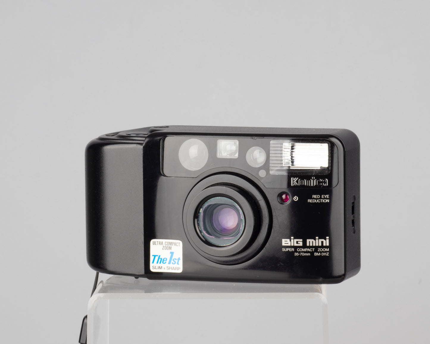 Konica Big Mini Super Compact Zoom BM-311Z 35mm point-and-shoot camera w/ case