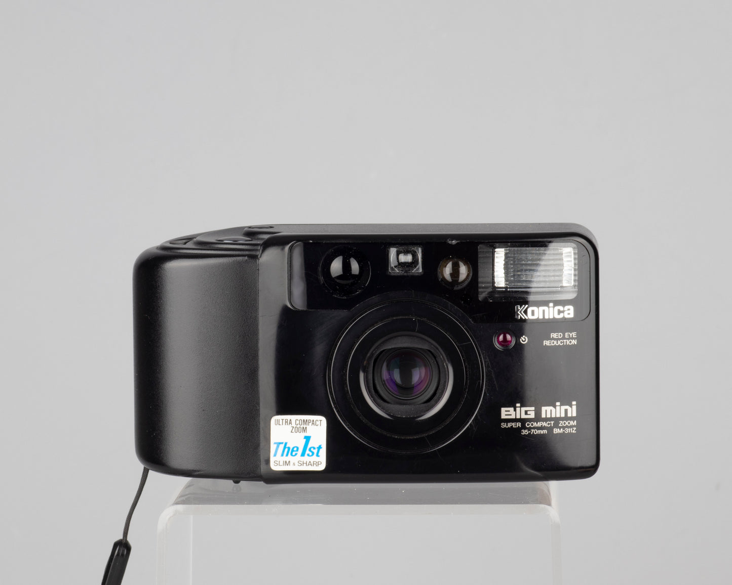 Konica Big Mini Super Compact Zoom BM-311Z 35mm point-and-shoot camera w/ case