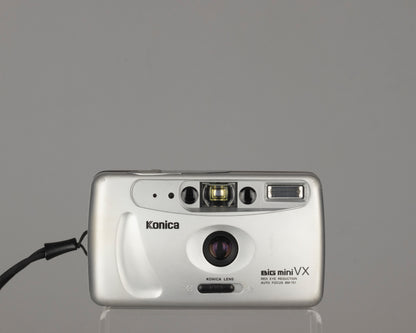 The Konica Big Mini VX BM-701 is a compact wide angle 35mm point and shoot from 1996. It features a 29mm f4 lens.