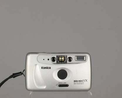 The Konica Big Mini VX BM-701 is a compact wide angle 35mm point and shoot from 1996. It features a 29mm f4 lens.