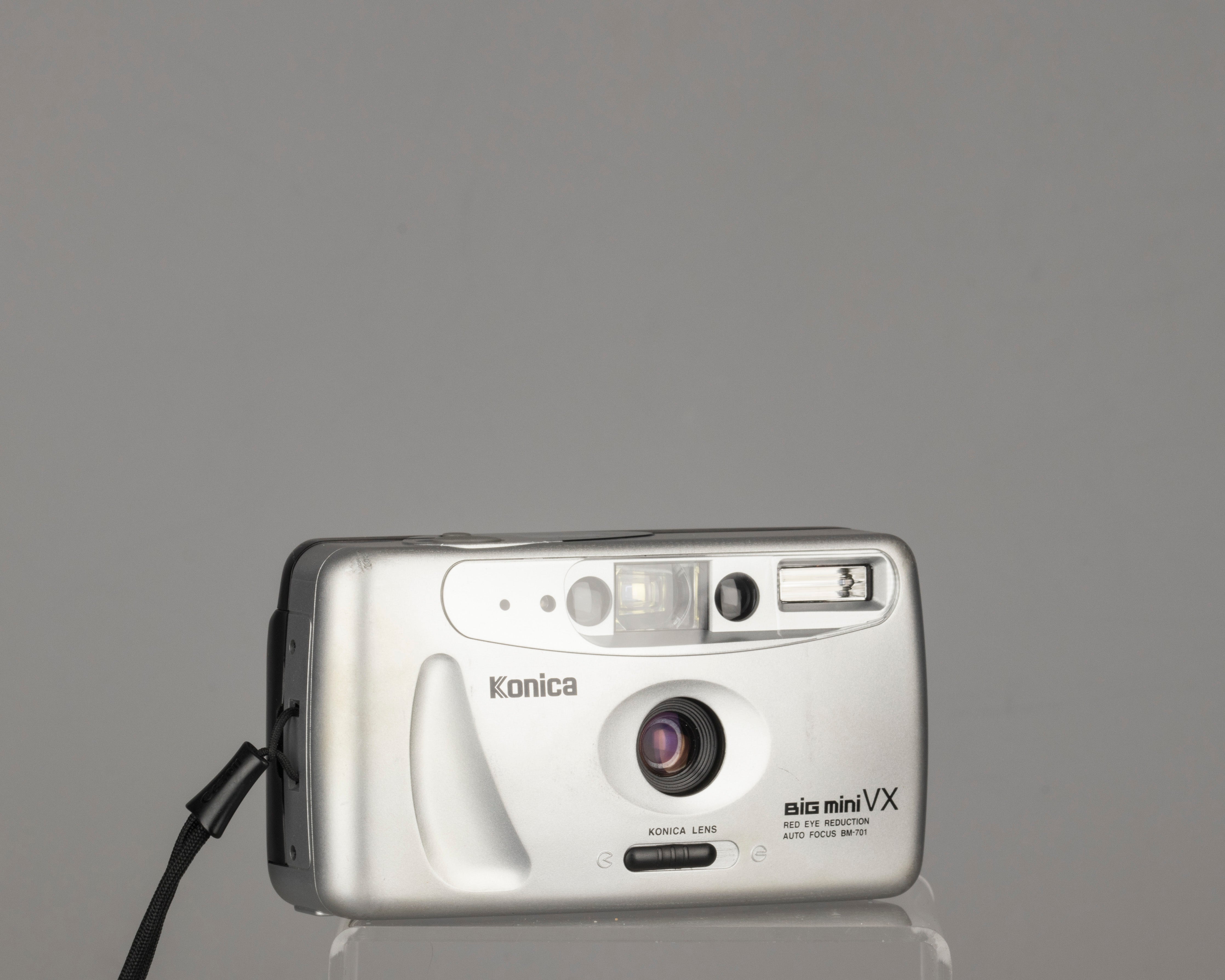 Konica Big Mini VX BM-701 35mm point-and-shoot camera with case