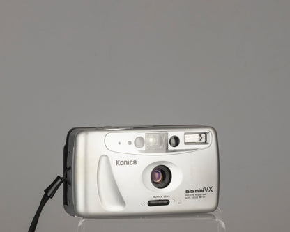 The Konica Big Mini VX BM-701 is a compact wide angle 35mm point and shoot from 1996. It features a 29mm f4 lens.