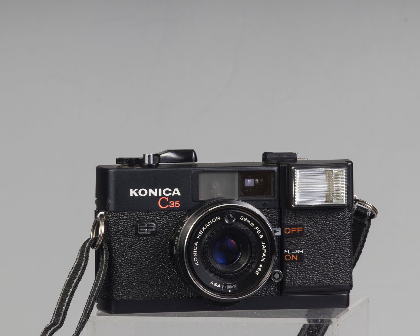 Konica C35 EF 35mm film camera