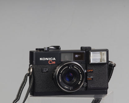Konica C35 EF 35mm film camera