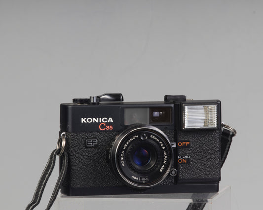Konica C35 EF 35mm film camera