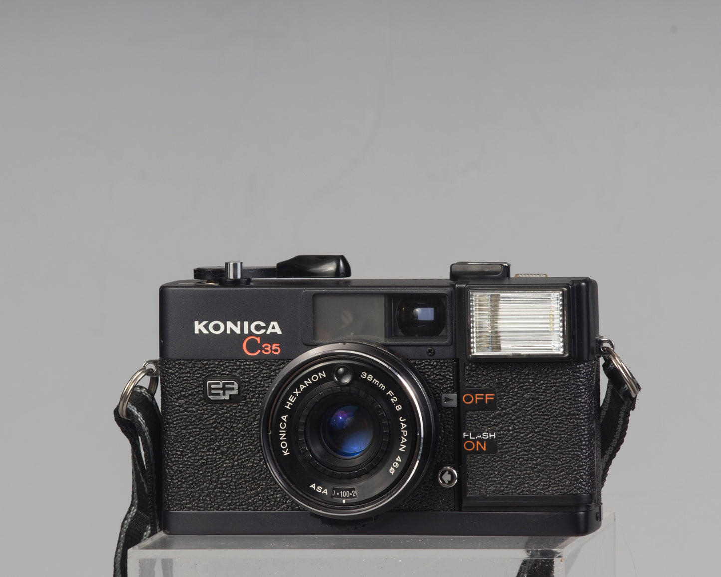 Konica C35 EF 35mm film camera