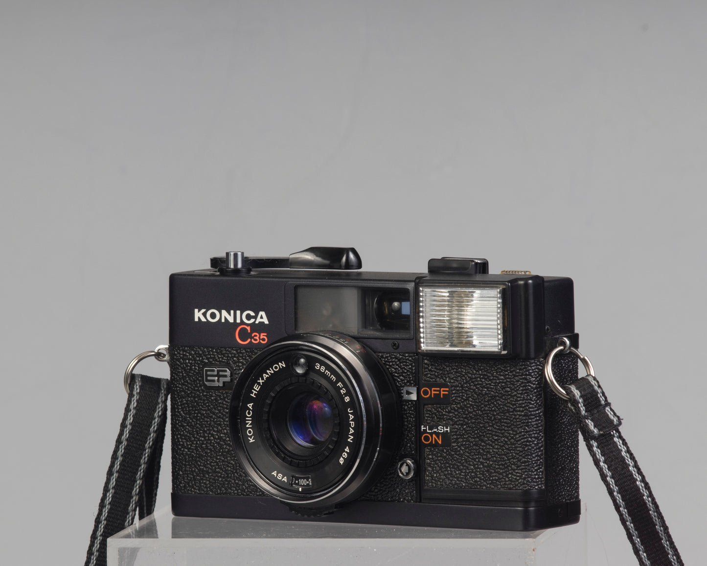 Konica C35 EF 35mm film camera
