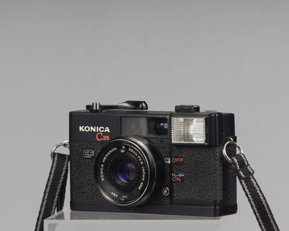 Konica C35 EF 35mm film camera