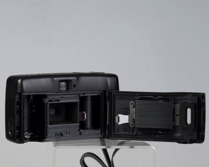 Appareil photo AF-300 35 mm de Konica TOP avec boîte, étui et manuel d'origine (série 2732081)