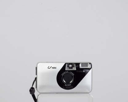 The Konica U-mini ultra compact 35mm film camera